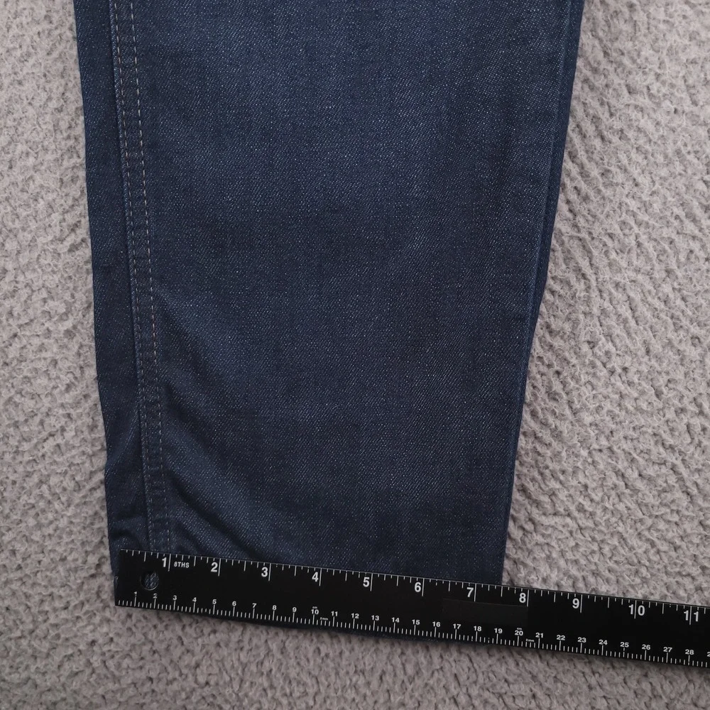 LEVIS 541 Jeans Mens Size 33x32 Athletic Fit Tapered Leg Dark Wash Stretch Denim